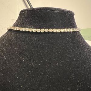 Rhinestone choker